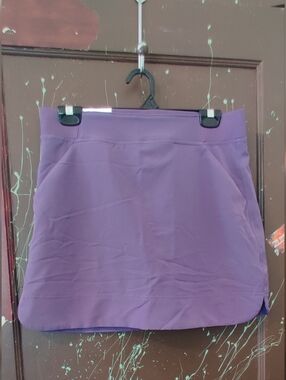 32 Degrees Purple Athletic Skort With Built In Shorts. Eggplant Colour